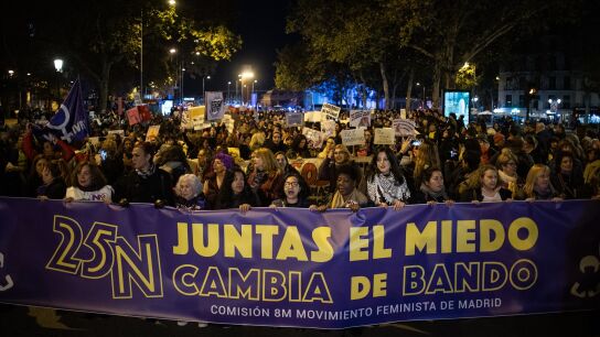 Manifestaci&oacute;n organizada por la Comisi&oacute;n 8M 
