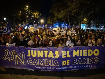 Manifestación organizada por la Comisión 8M 