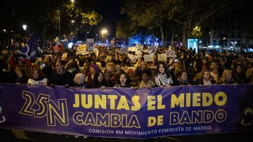 Manifestación organizada por la Comisión 8M 