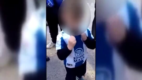 Impiden a un ni&ntilde;o de cinco a&ntilde;os entrar en Montilivi con la camiseta del Espanyol