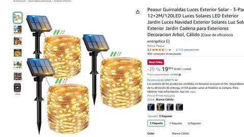 Guirnalda de luces Guirnalda de luces