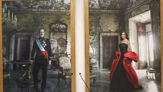 Rey Felipe VI y reina Letizia retratados por Annie Leibovitz Rey Felipe VI y reina Letizia retratados por Annie Leibovitz
