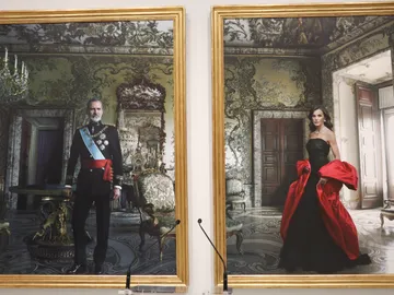 Rey Felipe VI y reina Letizia retratados por Annie Leibovitz Rey Felipe VI y reina Letizia retratados por Annie Leibovitz