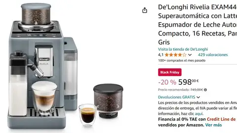 Cafetera De Longhi Rivelia Cafetera De Longhi Rivelia