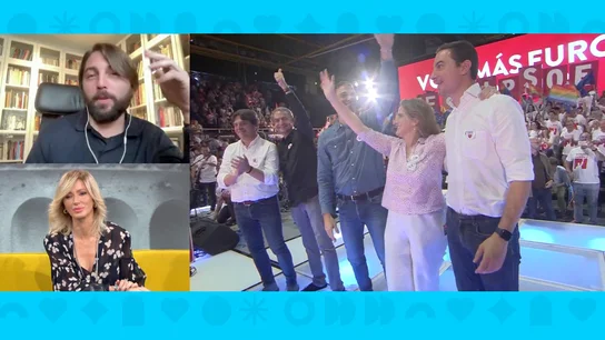 Juan Soto Ivars en Espejo Público. Juan Soto Ivars en Espejo Público.