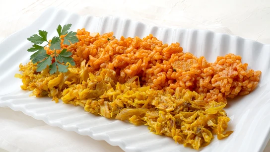Karlos Arguiñano: receta de salteado de col con arroz Karlos Arguiñano: receta de salteado de col con arroz