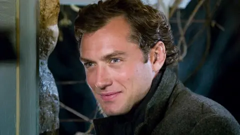 Jude Law en The Holiday Jude Law en The Holiday