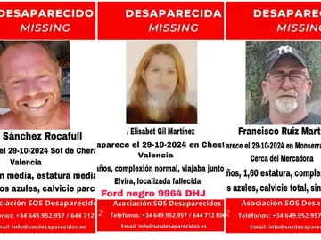 Las historias de las 5 personas que siguen desaparecidas tras la DANA Las historias de las 5 personas que siguen desaparecidas tras la DANA