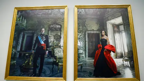 Retratos Felipe VI y Letizia Retratos Felipe VI y Letizia