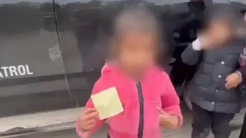 Niña frontera Estados Unidos Niña frontera Estados Unidos