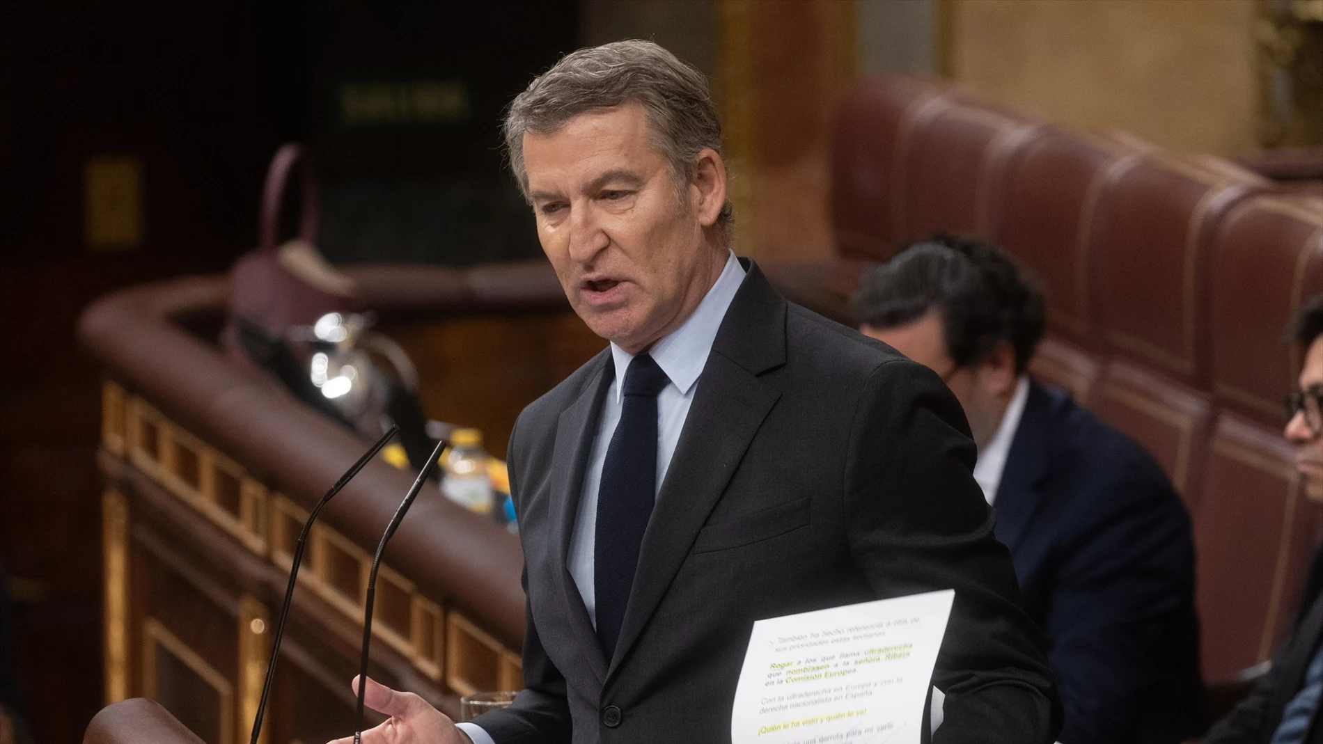 Feijóo, en el Congreso de los Diputados Feijóo, en el Congreso de los Diputados