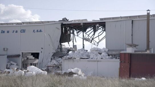 Explosi&oacute;n en una f&aacute;brica de Alicante 