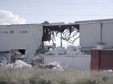 Explosión en una fábrica de Alicante 