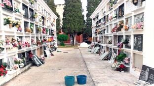 Imagen de archivo de un cementerio