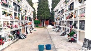 Imagen de archivo de un cementerio