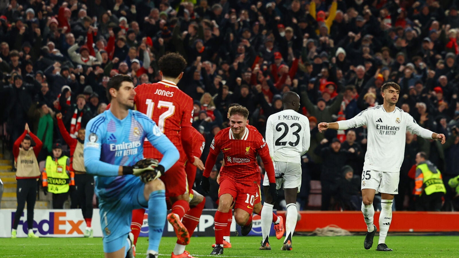 El Real Madrid cae en Anfield y se mete en un problema en Champions (2-0)