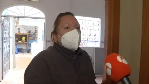 Afectada por la DANA en Paiporta. Afectada por la DANA en Paiporta.