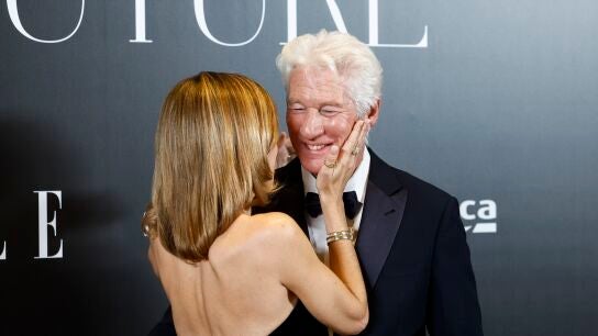 Richard Gere y su mujer Alejandra Silva en Madrid