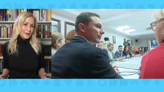 Cristina Cifuentes en Espejo Público. Cristina Cifuentes en Espejo Público.