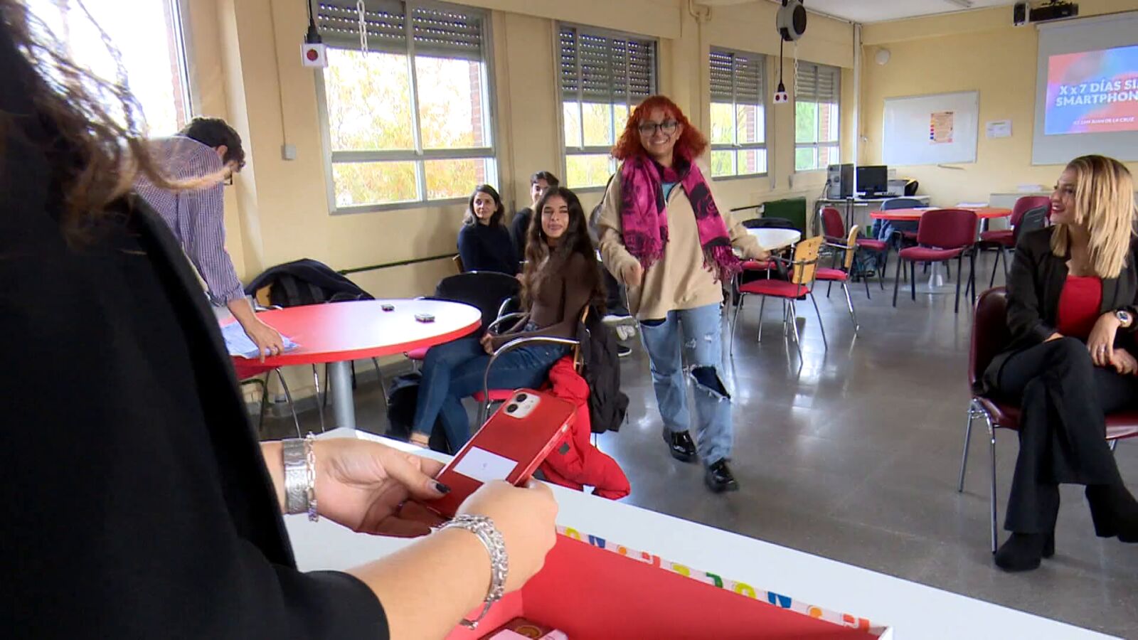 21 días sin móvil, el reto al que se han enfrentado los alumnos de un instituto de Madrid: 