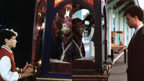 David Moscow y Tom Hanks en Big David Moscow y Tom Hanks en Big