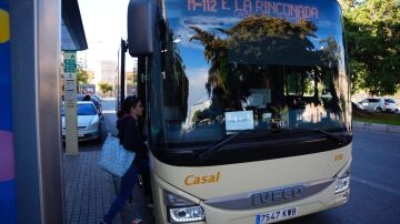 Autobús con destino al La Rinconada, Sevilla