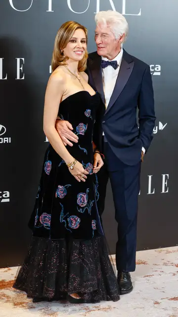 Richard Gere y su mujer, Alejandra Silva Richard Gere y su mujer, Alejandra Silva