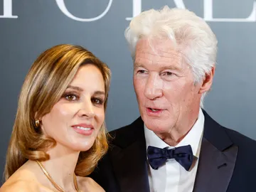 Richard Gere y su mujer Alejandra Silva en Madrid Richard Gere y su mujer Alejandra Silva en Madrid