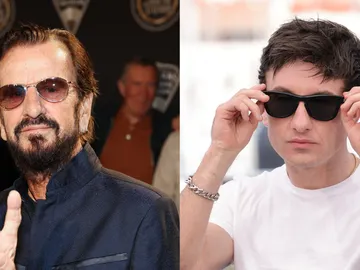 Ringo Starr y Barry Keoghan Ringo Starr y Barry Keoghan