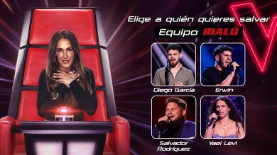 Votación cerrada: el elegido por el público en el equipo de Malú es Diego García