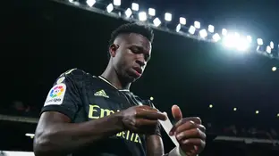 Vinícius en Vallecas la temporada pasada Vinícius en Vallecas la temporada pasada