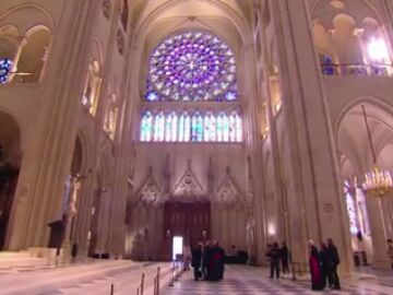 Primeras imágenes de La Catedral de Notre Dame de París que 5 años después resurge de sus cenizas y reabrirá al público el 7 de diciembre