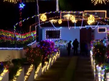 La casa de A Guarda, en Galicia, que tiene medio millón de luces