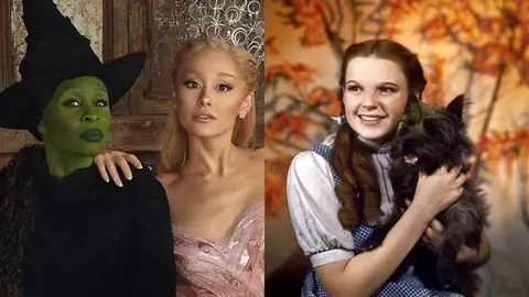 Cynthia Erivo, Ariana Grande y Judy Garland: De Wicked a El Mago de Oz Cynthia Erivo, Ariana Grande y Judy Garland: De Wicked a El Mago de Oz