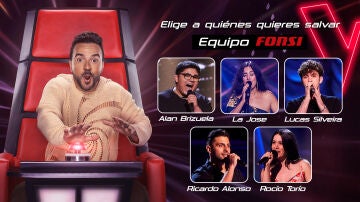 Vota: ayuda a Luis Fonsi a elegir qué talents siguen en su equipo 