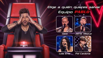 Vota: ayuda a Pablo López a elegir qué talents siguen en su equipo 