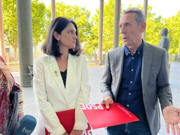 Imagen de archivo de, Pilar Sánchez Acera, junto con el diputado regional Fernando Fernández