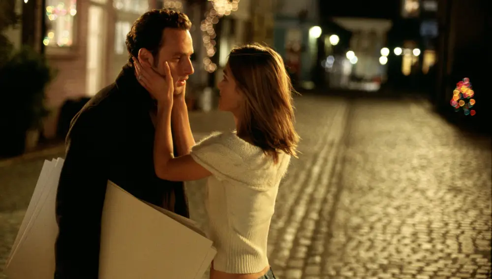 Keira Knightley y Andrew Lincoln en Love Actually Keira Knightley y Andrew Lincoln en Love Actually