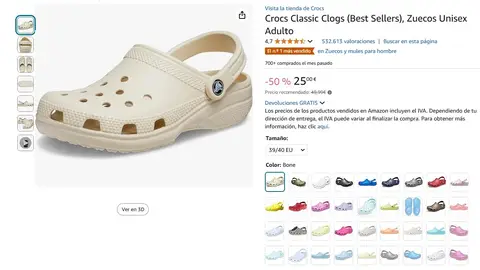 Crocs blancas Crocs blancas