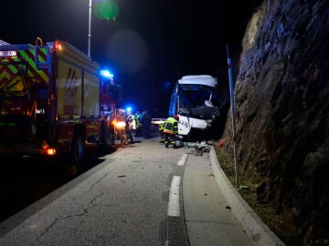 Accidente Francia