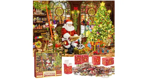 Calendario de adviento de puzzles Calendario de adviento de puzzles