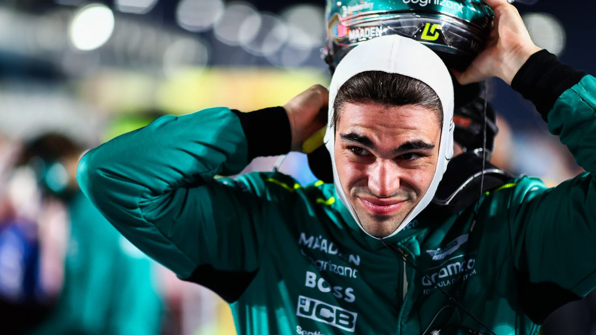 Lance Stroll durante el GP de Catar Lance Stroll durante el GP de Catar
