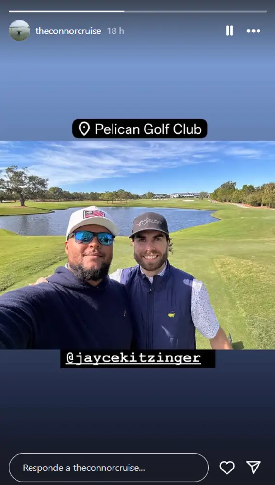 El selfie inesperado de Connor Cruise El selfie inesperado de Connor Cruise