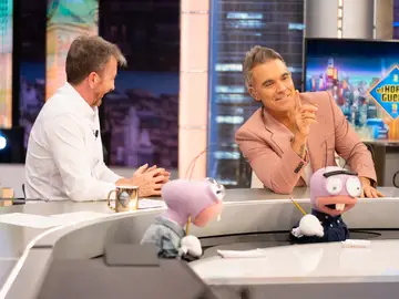 "Estamos sacando oro": Trancas y Barrancas descubren todos los secretos de Robbie Williams "Estamos sacando oro": Trancas y Barrancas descubren todos los secretos de Robbie Williams