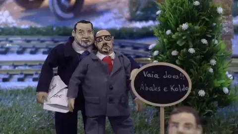 Original belén navideño. Original belén navideño.