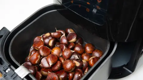 Hacer castañas en la freidora de aire Hacer castañas en la freidora de aire