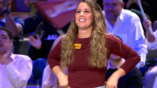 Mari Carmen, llena de dudas en el panel con bote: “¿Qué hago público, tiro o no?” Mari Carmen, llena de dudas en el panel con bote: “¿Qué hago público, tiro o no?”