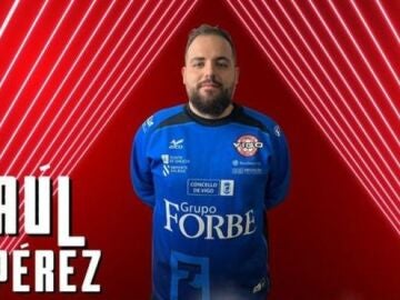 Raúl Pérez, jugador de balonmano