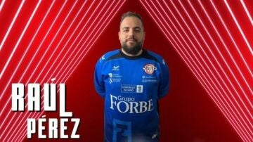 Raúl Pérez, jugador de balonmano