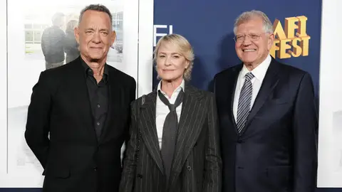Tom Hanks, Robert Zemeckis y Robin Wright presentan Here Tom Hanks, Robert Zemeckis y Robin Wright presentan Here